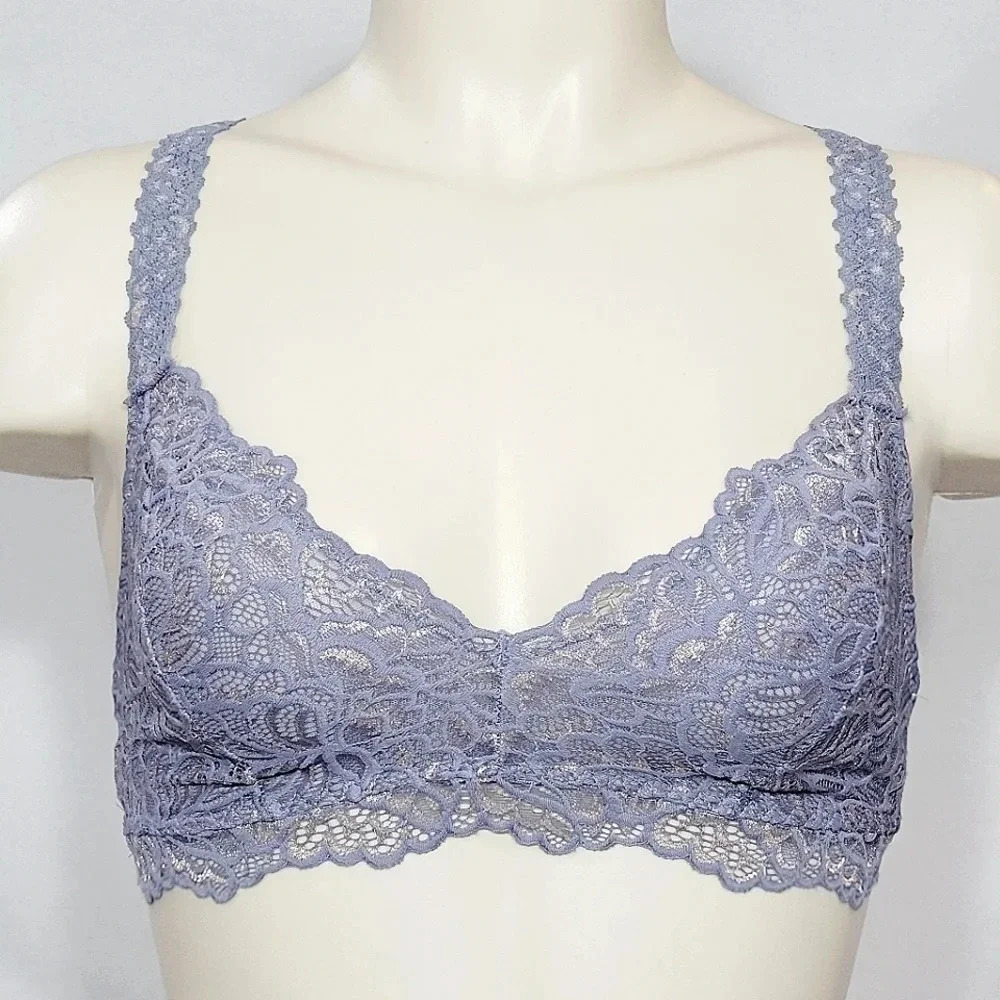 XS X-SMALL Xhilaration Racerback Lace Wire Free Bra Bralette Evening Shade NWT